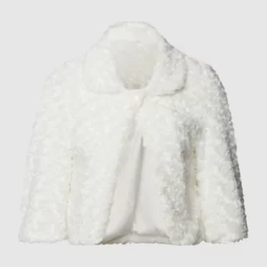 Bester Verkauf 😉 TROYDEN COLLECTION Cocktailjacke Mit Umlegekragen – Weiß 🔥 9