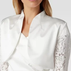 Großhandel ✔️ Swing Cocktailjacke Mit Floralen Stickereien – Offwhite 🎉 11