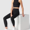 REVIEW Crop Top Mit Racerback – Schwarz 2