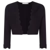 Neu 🤩 Jake*s Cocktail Bolero Mit Offener Vorderseite – Marineblau Meliert 🧨 19