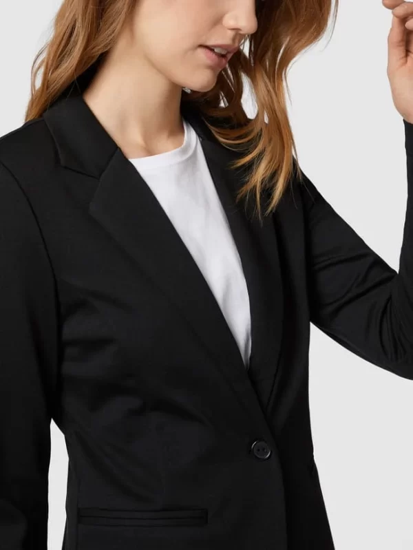 Angebote 🔔 ICHI Blazer Mit Reverskragen Modell ‘Kate’ – Schwarz 🎉 4