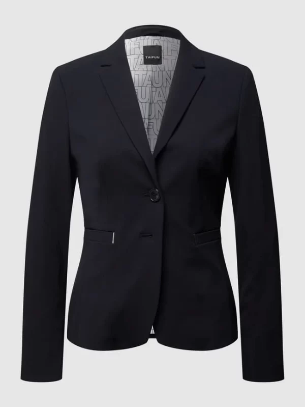 Neu 😍 Taifun Blazer Mit Leistentaschen – Marineblau 🧨 3