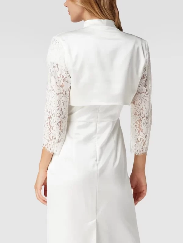 Großhandel ✔️ Swing Cocktailjacke Mit Floralen Stickereien – Offwhite 🎉 6