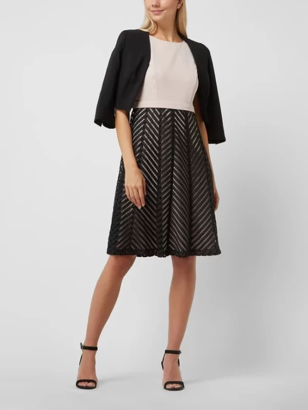 Schlussverkauf ⭐ Christian Berg Cocktail Bolero Aus Krepp – Schwarz 👏 1