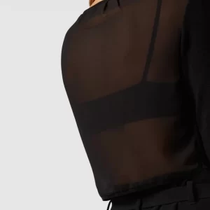 Brandneu ❤️ Jake*s Cocktail Bolero Mit Rückseite Aus Chiffon – Schwarz 🎁 11