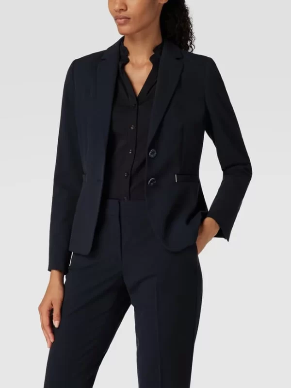 Neu 😍 Taifun Blazer Mit Leistentaschen – Marineblau 🧨 5