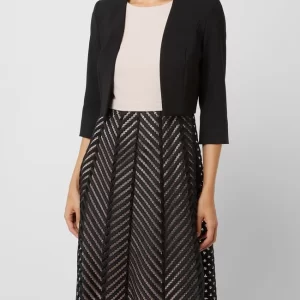 Schlussverkauf ⭐ Christian Berg Cocktail Bolero Aus Krepp – Schwarz 👏 13