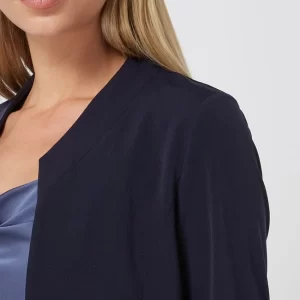 Billig 🧨 Vera Mont Bolero Mit Stehkragen – Marineblau 🛒 11