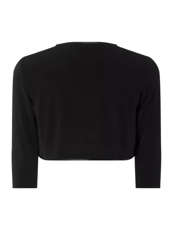 Schlussverkauf 🔔 Swing Bolero Mit Dreiviertelärmeln – Schwarz ✨ 4