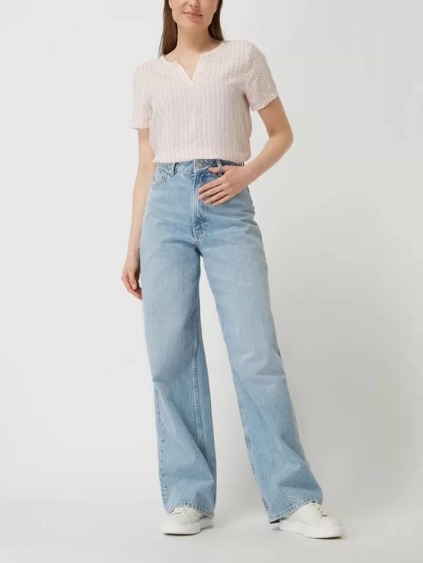 Rabatt 👏 Montego Blusenshirt Aus Viskose – Altrosa 🥰 1