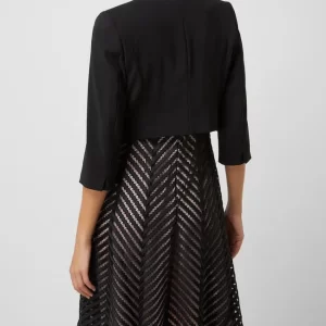 Schlussverkauf ⭐ Christian Berg Cocktail Bolero Aus Krepp – Schwarz 👏 15