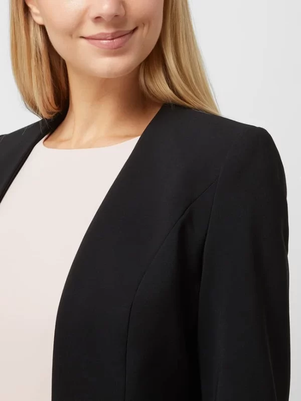 Schlussverkauf ⭐ Christian Berg Cocktail Bolero Aus Krepp – Schwarz 👏 4