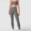 REVIEW Crop Top Mit Gekreuztem Rücken – Stein 2