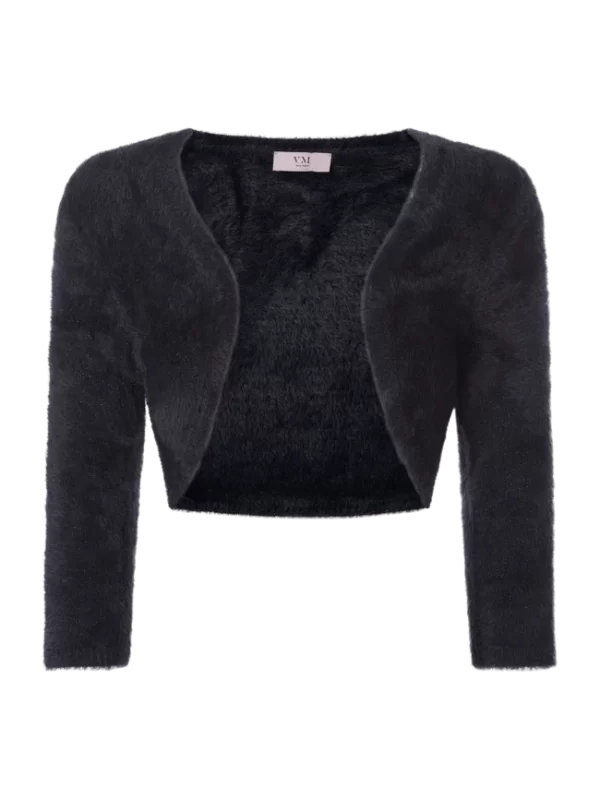 Budget 🤩 V.M. Bolero Mit 3/4-Arm – Marineblau ❤️ 1