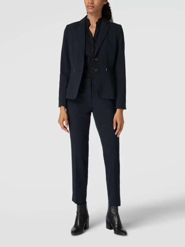 Neu 😍 Taifun Blazer Mit Leistentaschen – Marineblau 🧨 1