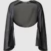 Auslauf 🔔 Swing Cocktailjacke Im Semitransparenten Design – Schwarz 🎉 7