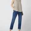 Neu 🌟 Esprit Collection Blusentop Aus Leinen-Lyocell-Mix – Taupe 😉 19