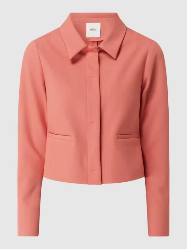 Großhandel ⌛ S.Oliver BLACK LABEL Blazer Mit Stretch-Anteil – Altrosa 🎉 3